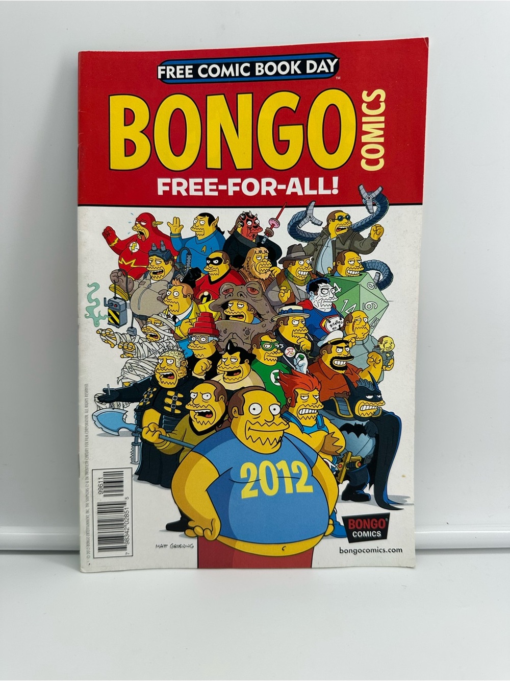 FCBD Bongo Comics Simpsons + SpongeBob 2012